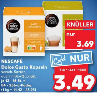 NESCAFÉ Dolce Gusto Kapseln