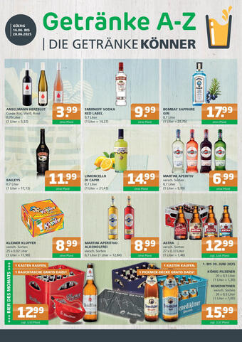 Getränke A-Z Prospekt