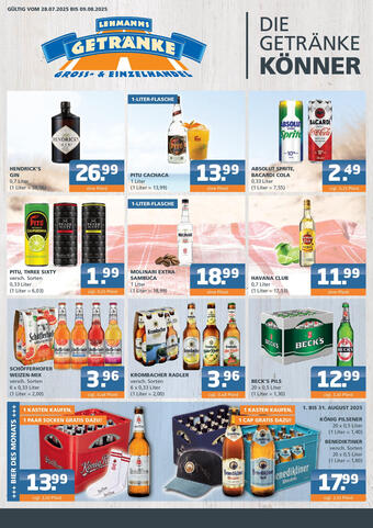 Getränke Lehmann Prospekt