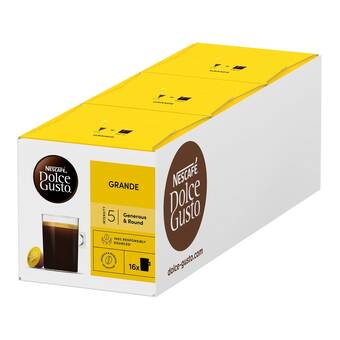 Nescafe Dolce Gusto Crema Grande 136 g, 3er Pack
