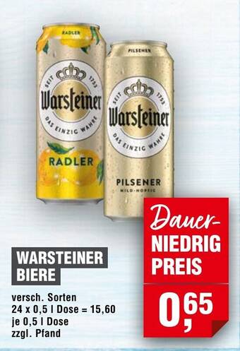 WARSTEINER BIERE