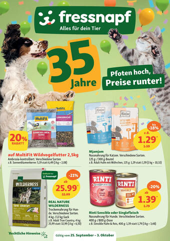 Fressnapf Prospekt