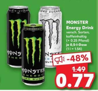 Monster energy drink