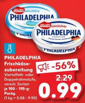 PHILADELPHIA Frischkäsezubereitung