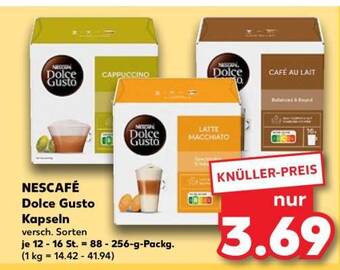 Nescafé Dolce Gusto Kapseln