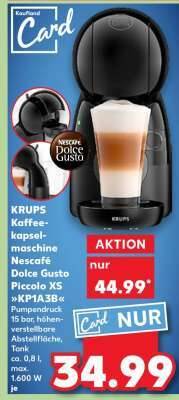 KRUPS Kaffeekapselmaschine Nescafé Dolce Gusto Piccolo XS KP1A3B