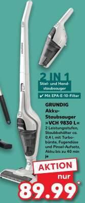 GRUNDIG Akku-Staubsauger VCH 9830 L