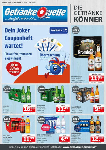 Getränke Quelle Prospekt