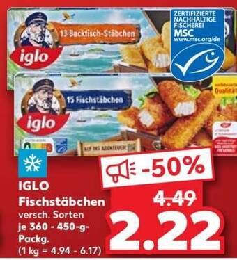 Iglo Fischstäbchen
