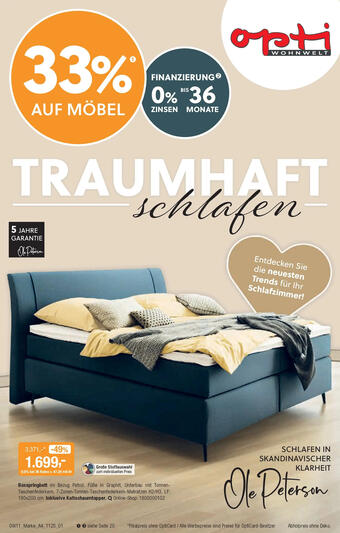 Opti Wohnwelt Prospekt