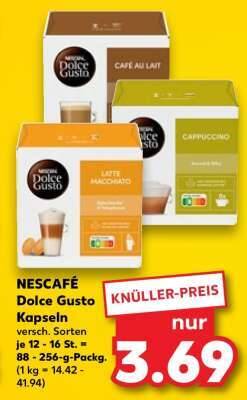 Nescafé Dolce Gusto Kapseln