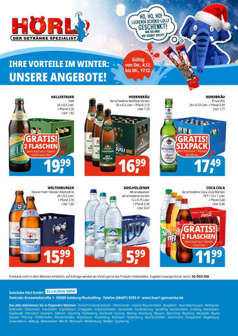 Hörl Getränke Prospekt