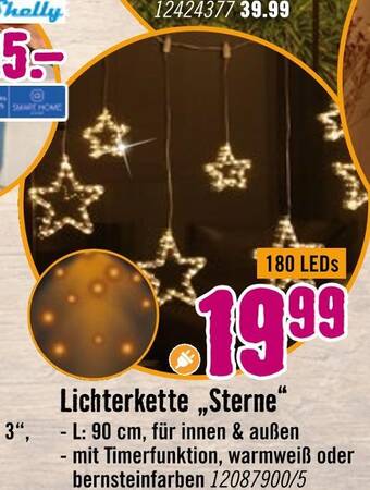 Lichterkette sterne