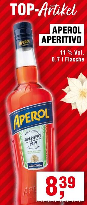 Aperol aperitivo