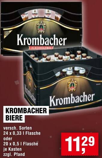 KROMBACHER BIERE