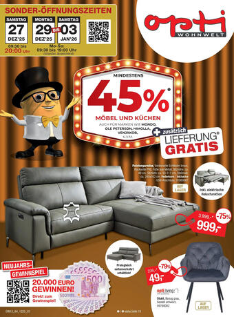 Opti Wohnwelt Prospekt