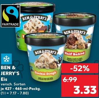BEN & JERRY'S Eis