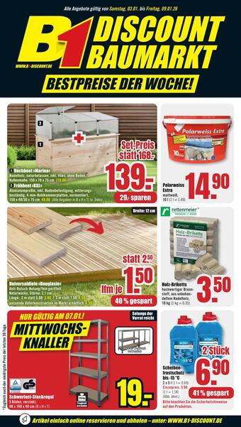 B1 Discount Baumarkt Prospekt