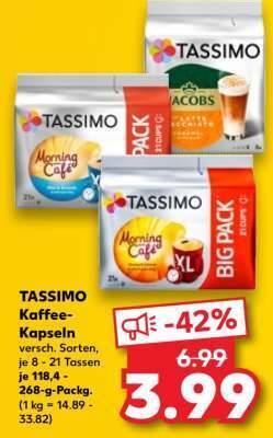 Tassimo Kaffee- kapseln