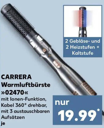 CARRERA Warmluftbürste 02470