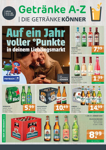 Getränke A-Z Prospekt