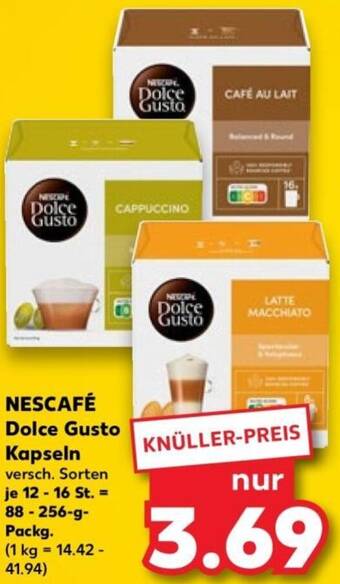 NESCAFÉ Dolce Gusto Kapseln