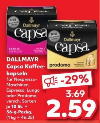 DALLMAYR Capsa Kaffeekapseln