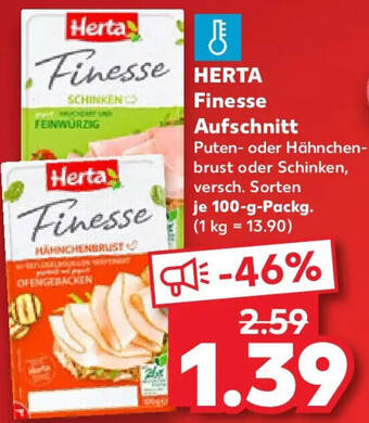 Herta Finesse Aufschnitt
