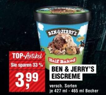 BEN & JERRY'S EISCREME