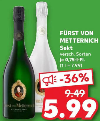 FÜRST VON METTERNICH Sekt
