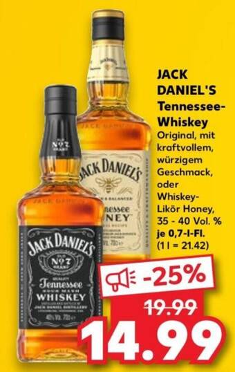 JACK DANIEL'S Tennessee- Whiskey