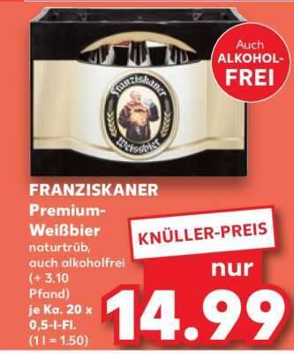 FRANZISKANER Premium- Weißbier