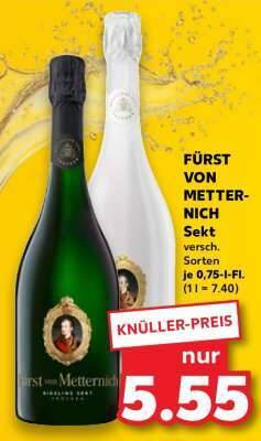 FÜRST VON METTERNICH Sekt