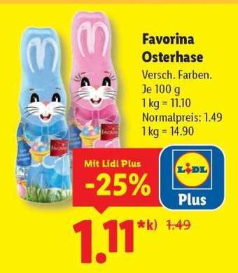 Favorina Osterhase