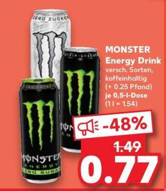 Monster energy drink