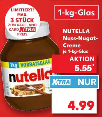 NUTELLA Nuss-Nugat Creme