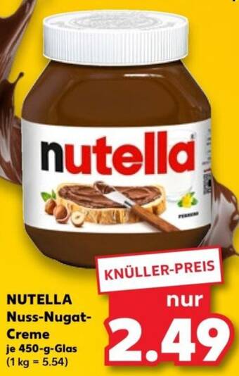 NUTELLA Nuss-Nugat Creme
