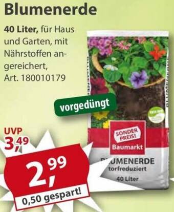Blumenerde