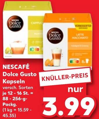 NESCAFÉ Dolce Gusto Kapseln