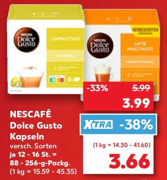 NESCAFÉ Dolce Gusto Kapseln