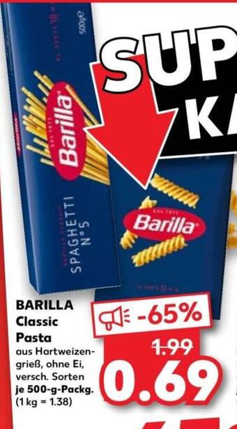 Barilla Classic Pasta