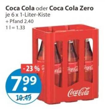 Coca Cola oder Coca Cola Zero