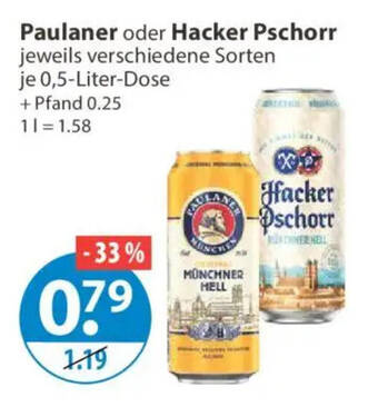 Paulaner oder Hacker Pschorr