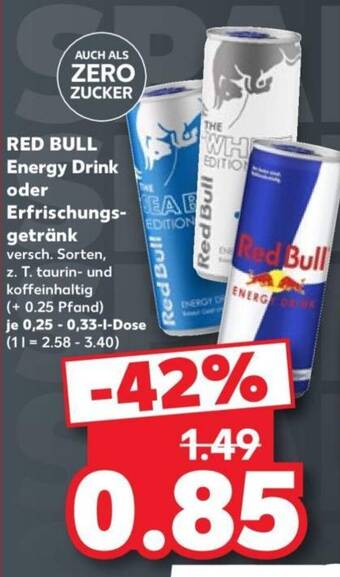 Red Bull Energy Drink