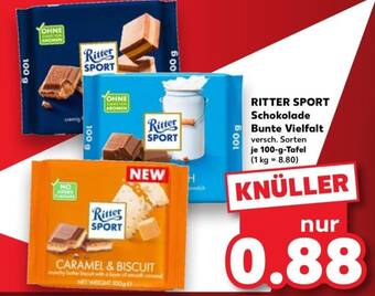 RITTER SPORT Schokolade Bunte Vielfalt