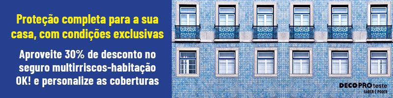 Protege a tua casa com 30% de desconto na ok! seguros.