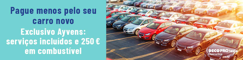 Carro com desconto - parceria Ayvens
