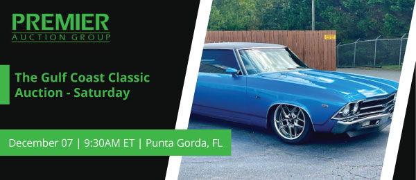 The Gulf Coast Classic Auction - Saturday | Saturday, December 7, 2024  |  9:30 AM Eastern