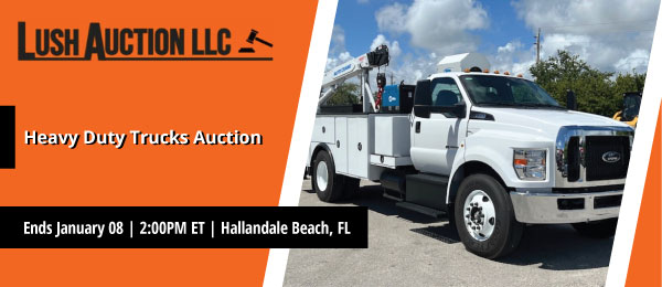 Heavy Duty Truck Auction | Lots start closing Wednesday, January 8, 2025  |  2:00 PM Eastern