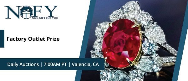 Factory Outlet Prize | Daily Auctions | 7:00AM PT | Valencia, CA